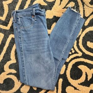 Abercrombie & Fitch Light Blue Skinny Jeans